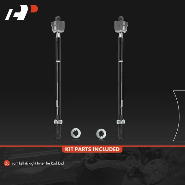 2 Pcs Front Inner Tie Rod End for Ram 1500 2013-2018 1500 Classic