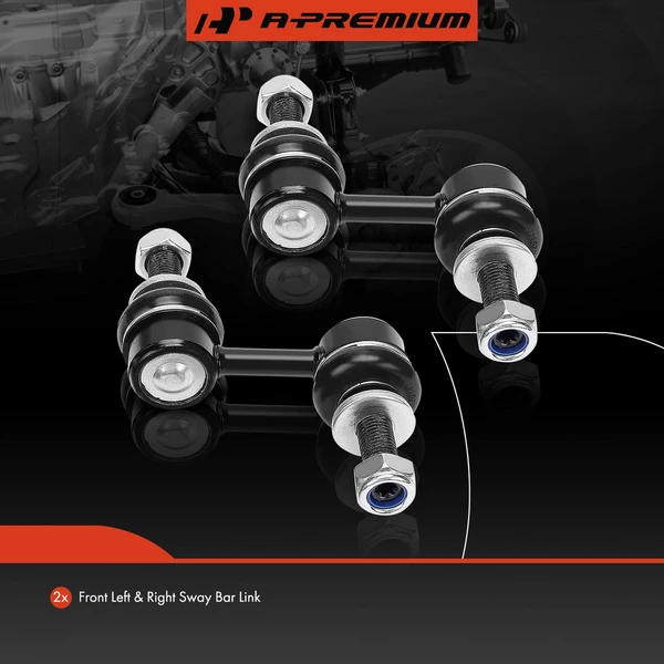 Sway Bar Link, Front Side, A-Premium APCA6753