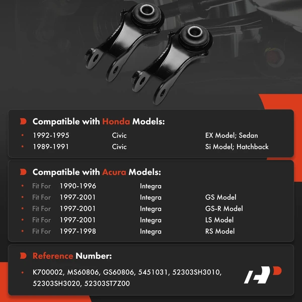 Sway Bar Link Rear Side A-Premium APCA8589