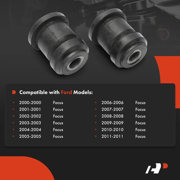 2-Pc Control Arm Bushing, Front Lower Forward A-Premium APCA8964