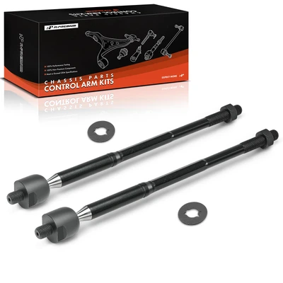 2 Pcs Front Inner Tie Rod End