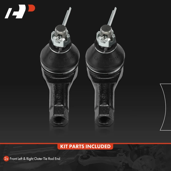 2 Pcs Front Outer Tie Rod End for Chevy Spark 2013-2015 Spark EV