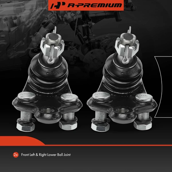 2 Pcs Front Lower Ball Joint for Toyota Celica 1986-1989