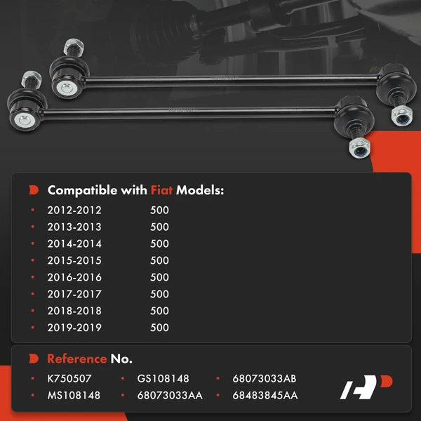 Sway Bar Link Front Side A-Premium APCA7585