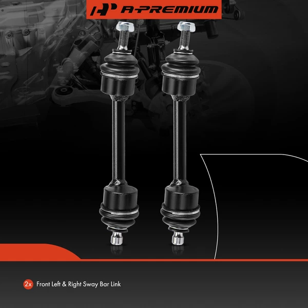 Sway Bar Link, Front Side, A-Premium APCA6545