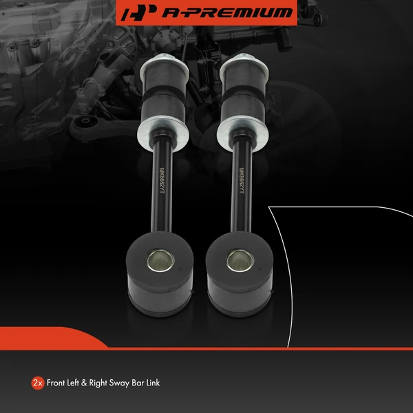 Sway Bar Link, Front Side, A-Premium APCA6547