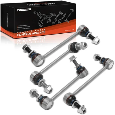 4 Pcs Front & Rear Stabilizer Bar Link Kit