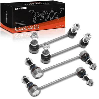 4 Pcs Front & Rear Stabilizer Sway Bar