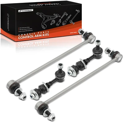 4 Pcs Front & Rear Stabilizer Bar Link