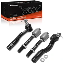 4 Pcs Front Inner & Outer Tie Rod End