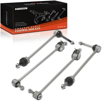 4 Pcs Front & Rear Sway Bar Link Kit