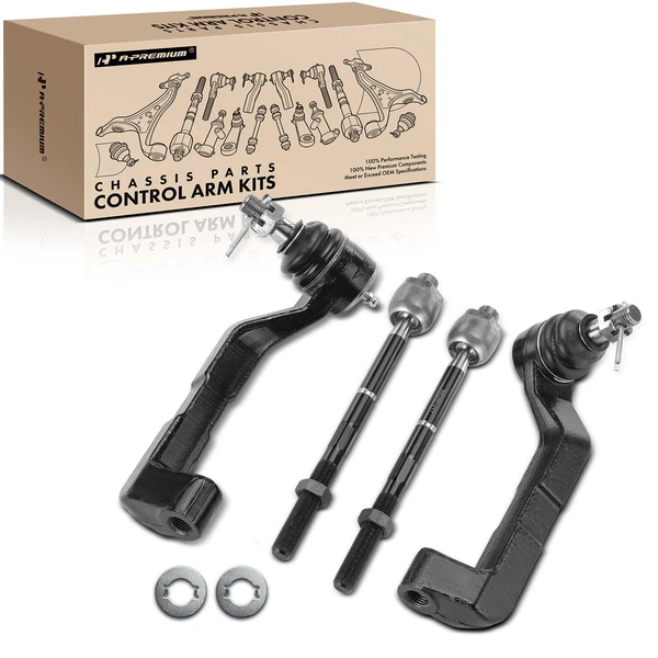 2005-2007 Chrysler 300 Tie Rod End Front Inner & Outer A-Premium APCA6577