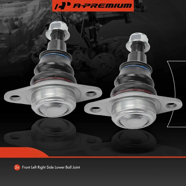 2 Pcs Front Lower Forward Suspension Ball Joint for BMW X3 2011-2017 X4 2015-2018