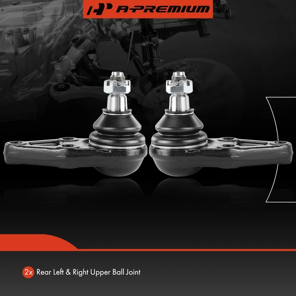 2 Pcs Rear Upper Ball Joint for Mitsubishi Montero 2001-2006