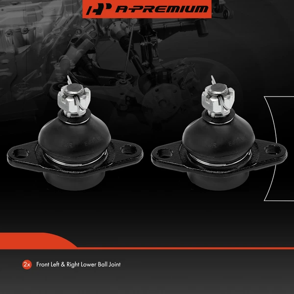 2 Pcs Front Lower Ball Joint for Toyota Previa 1991-1997 RWD