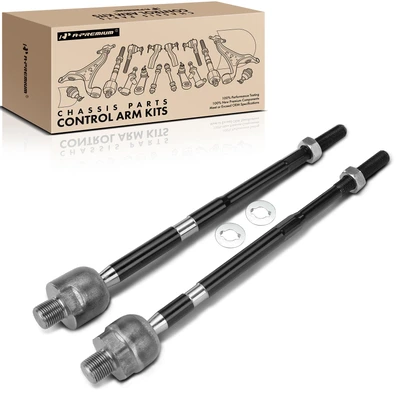 2 Pcs Front Inner Tie Rod End Kit