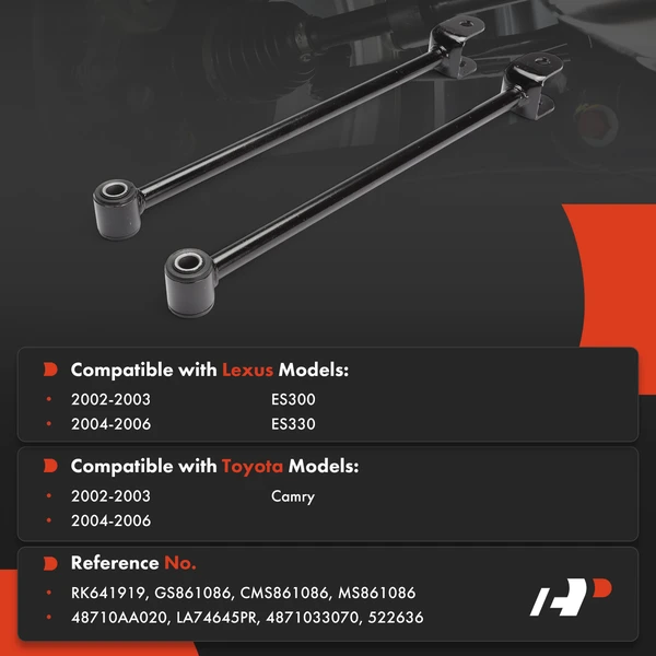 2-Pc Control Arm, Rear Driver & Passenger Lower Forward A-Premium APCA8207