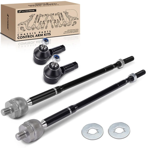 2017-2023 Mitsubishi Mirage G4 Tie Rod End Front Inner & Outer A-Premium APCA6627