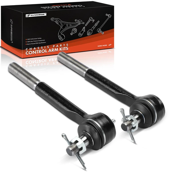 2 Pcs Front Inner Steering Tie Rod Ends for Toyota Pickup 1979-1995 RWD