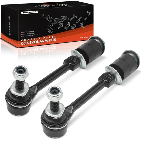 Sway Bar Link, Rear Side, A-Premium APCA6632