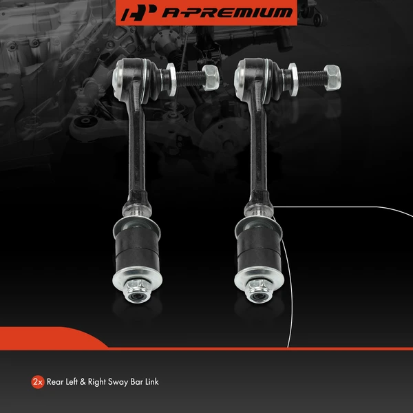 Sway Bar Link, Rear Side, A-Premium APCA6632