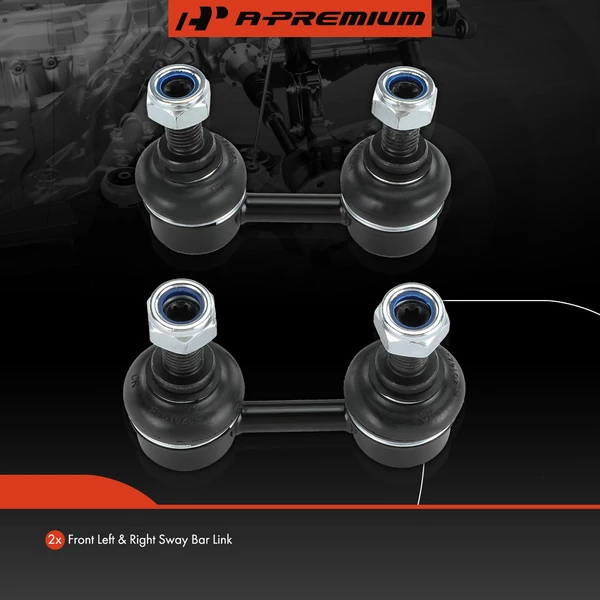 Sway Bar Link, Front Side, A-Premium APCA6633