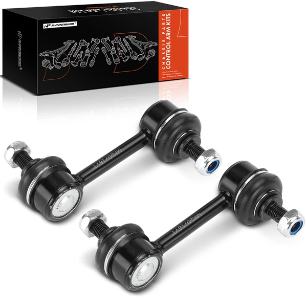 Sway Bar Link, Rear Side, A-Premium APCA6643