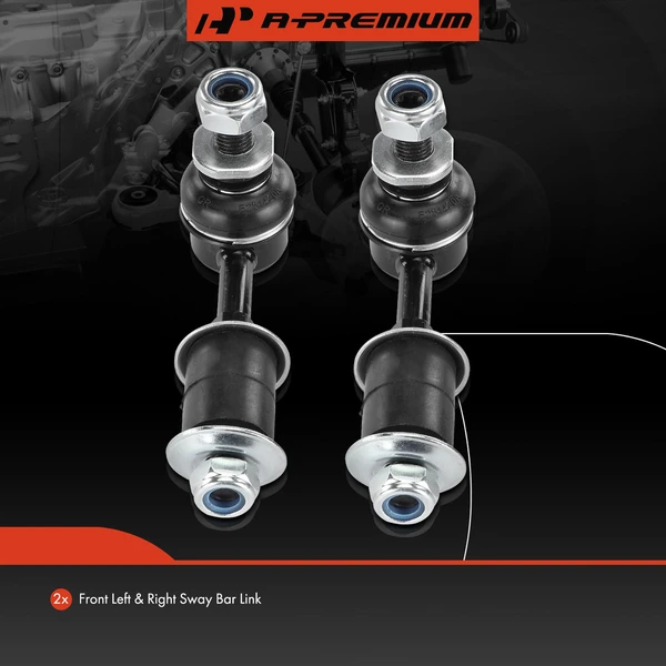 Sway Bar Link, Front Side, A-Premium APCA6645