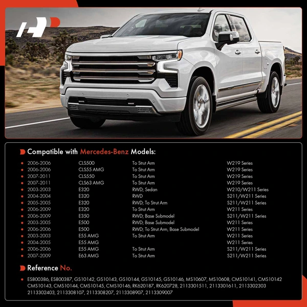 8 Control Arm Tie Rod End Front Side A-Premium APCA9847