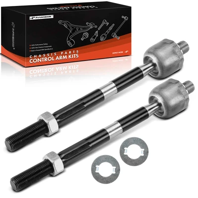 2 Pcs Front Inner Tie Rod End