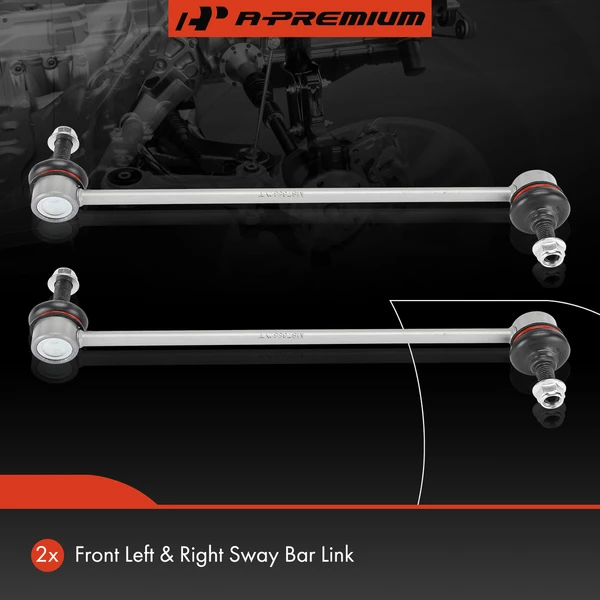 Sway Bar Link, Front Side, A-Premium APCA6841