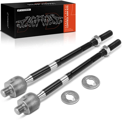 2 Pcs Front Inner Steering Tie Rod End