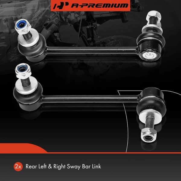 Sway Bar Link, Rear Side, A-Premium APCA6846