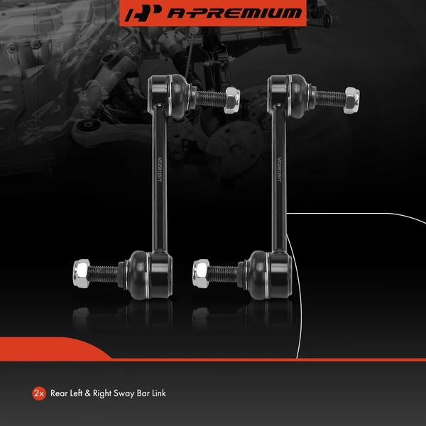 Sway Bar Link, Rear Side, A-Premium APCA6849