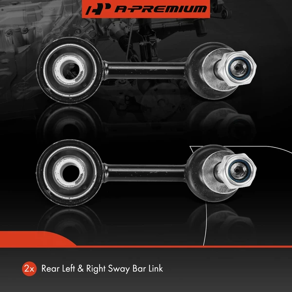 Sway Bar Link, Rear Side, A-Premium APCA6850
