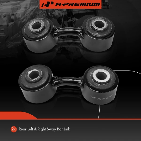 Sway Bar Link, Rear Side, A-Premium APCA6851