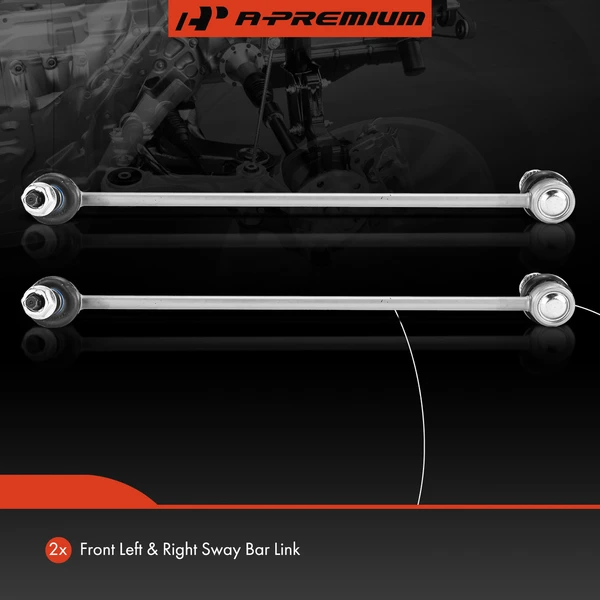 Sway Bar Link, Front Side, A-Premium APCA6856