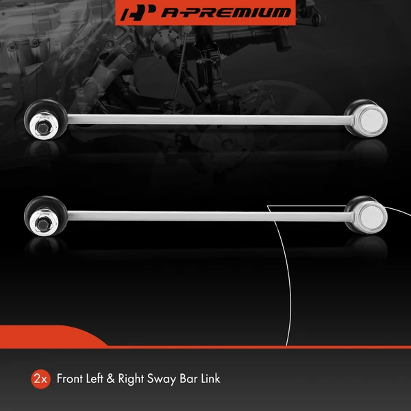 Sway Bar Link, Front Side, A-Premium APCA6858
