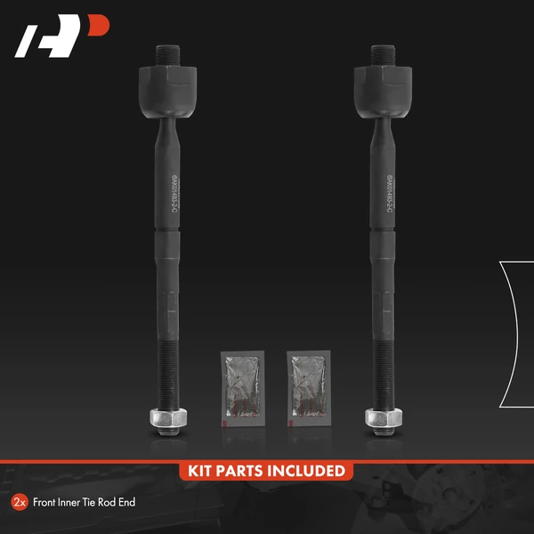 2 Pcs Front Inner Tie Rod End for Chrysler Pacifica 17-23 Voyager 20-23 V6 3.6L