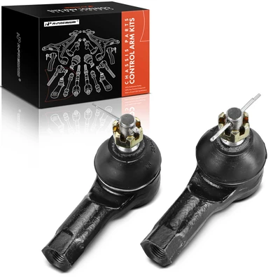 2 Pcs Front Outer Tie Rod End Kit