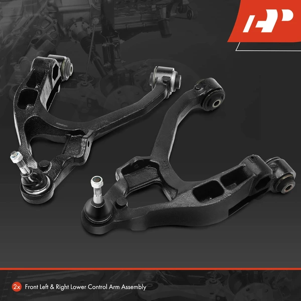 2-Pc Control Arm and Ball Joint Kit, Front Lower with Ball Joint A-Premium APCA4741