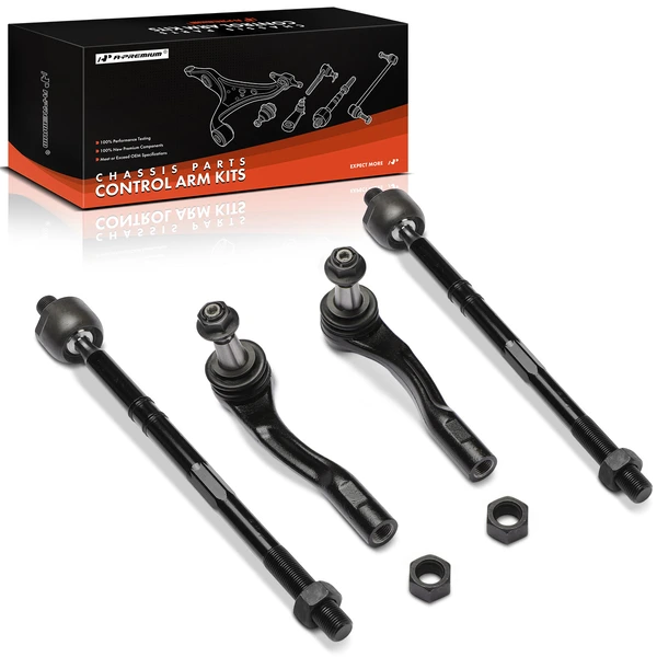 Tie Rod End Front Inner & Outer A-Premium APCA8614