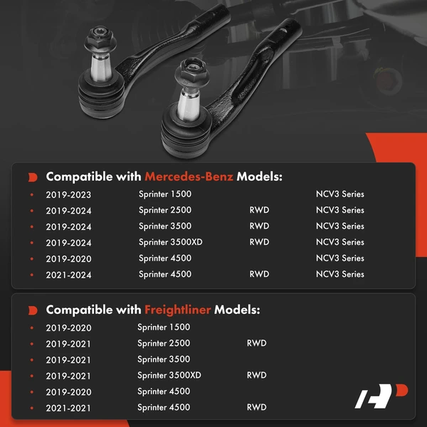 Tie Rod End Front Side A-Premium APCA8615