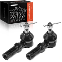 2 Pcs Front Outer Tie Rod End Kit