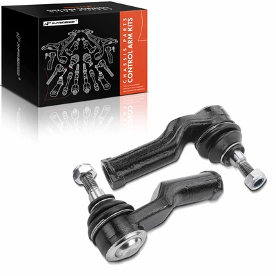 2 Pcs Outer Tie Rod End
