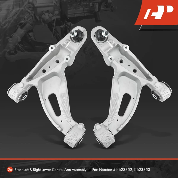 2-Pc Control Arm and Ball Joint Kit, Front Lower with Ball Joint A-Premium APCA4743