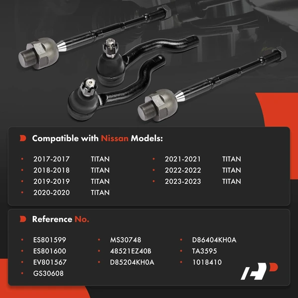 Steering Tie Rod End Front Side A-Premium APCA8621
