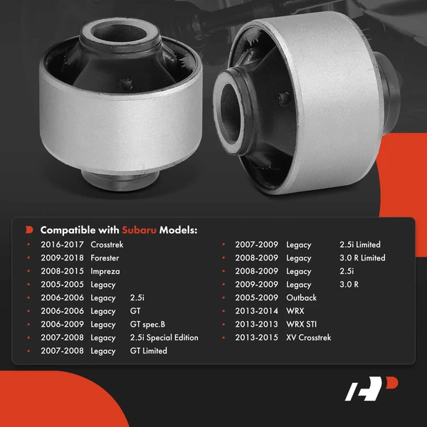 Control Arm Bushing Front Lower Rearward A-Premium APCA9921