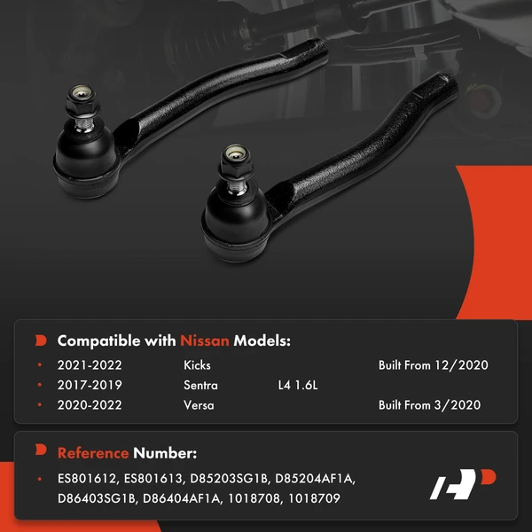 Tie Rod End Front Outer A-Premium APCA8623