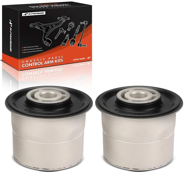 2013-2020 Ram 3500 2-Pc Control Arm Bushing, Front To Frame & Front To Axle A-Premium APCA9922
